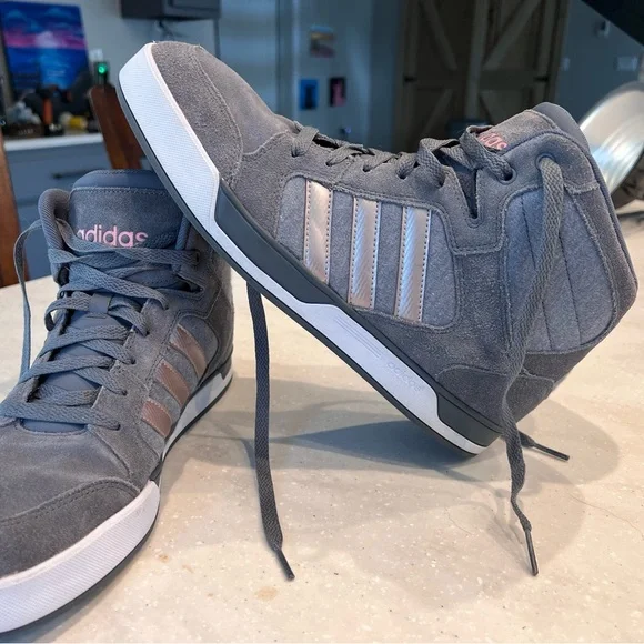 adidas Shoes Adidas Neo Raleigh Shoes Sneakers Gray High Top